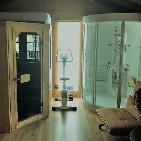 Chalet Au Paradis With Great Views, Hot Tub, Sauna & Garden * 샹페